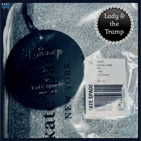 NWT Kate Spade Crossbody Camera Bag New York Lady And The Tramp Disney KH617 - Picture 10 of 12